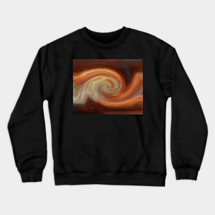 Copper Twirl Crewneck Sweatshirt